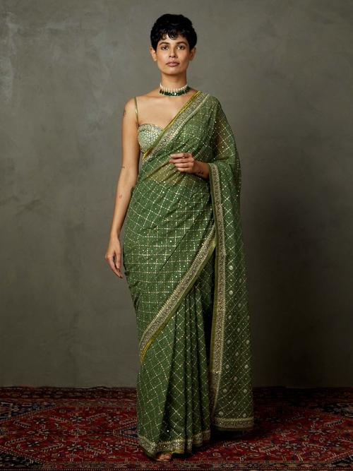 Rohira Saree With Unstitched Blouse